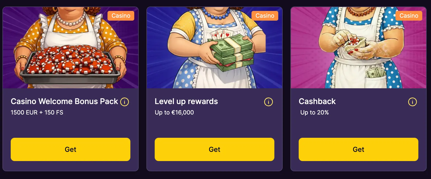 Mamabet Casino — 100% welkomstbonus tot €500 plus 200 gratis spins